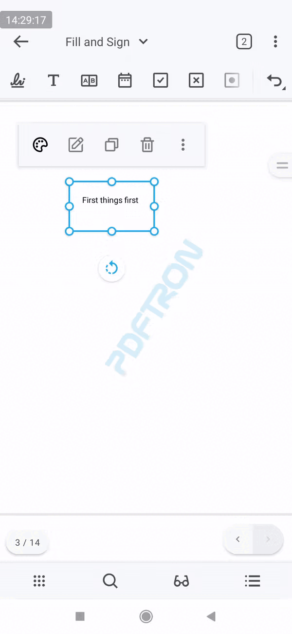 Users can now freely rotate Free Text annotations