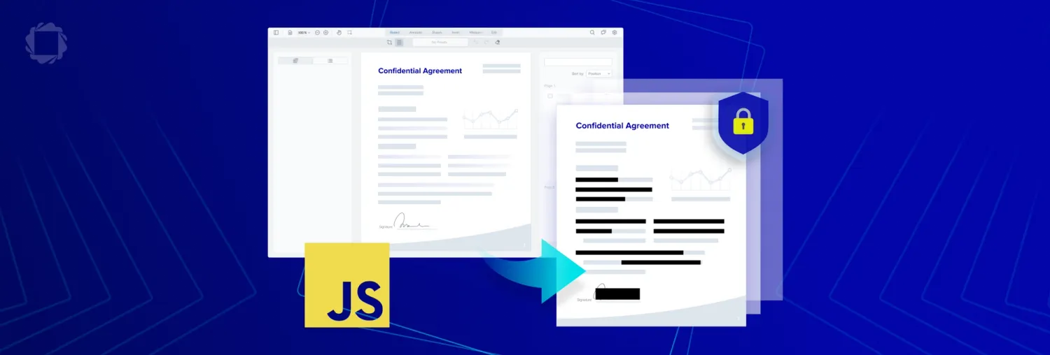 How to Redact PDF with JavaScript | WebViewer | Apryse