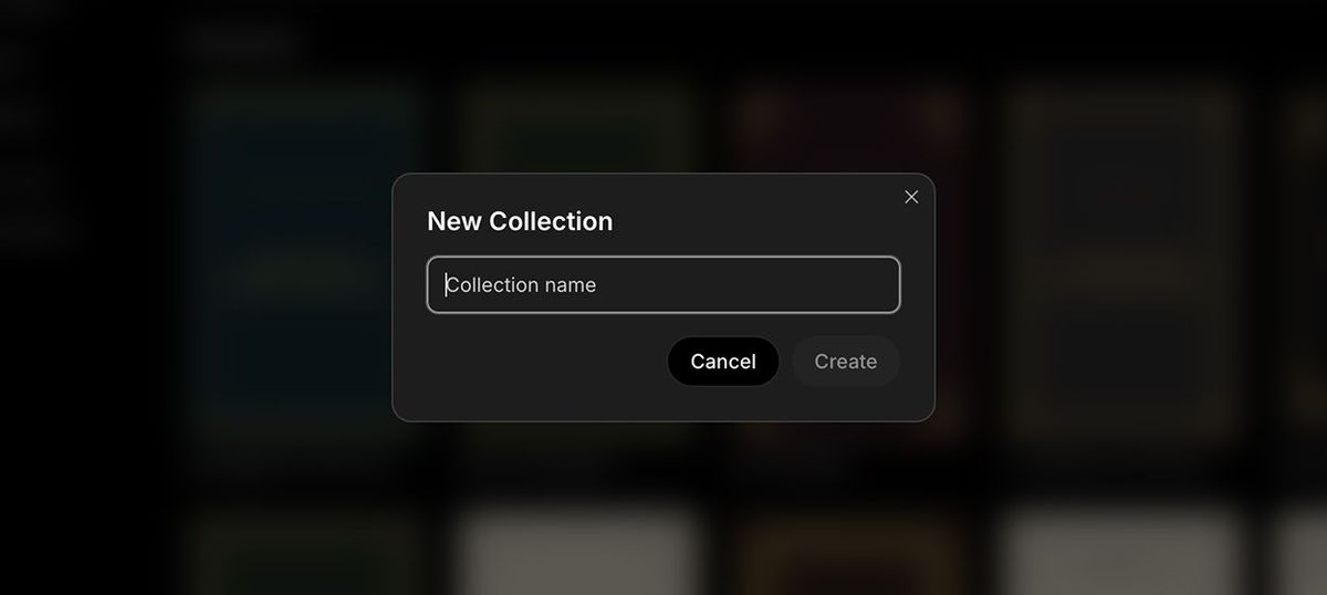 Creating a collection in the Magisterium AI library