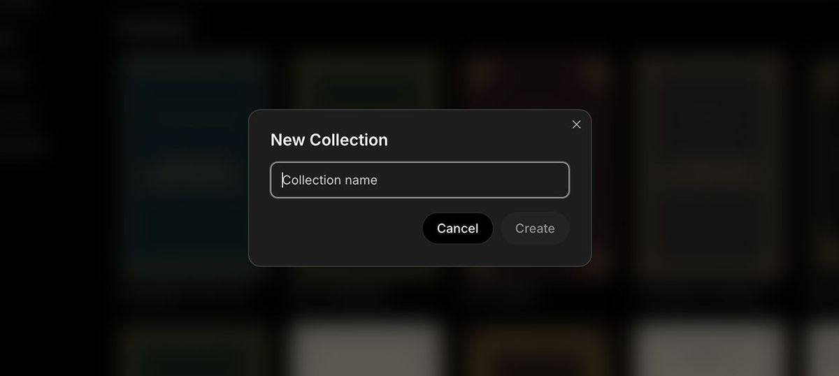 Creating a collection in the Magisterium AI library