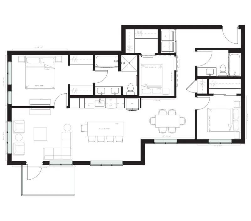 Prospector floorplan