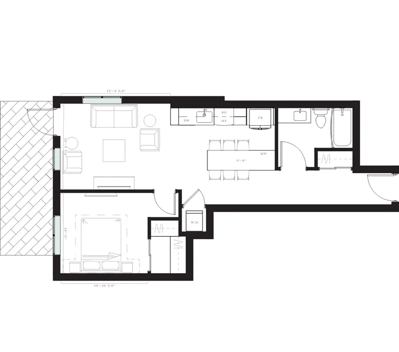 Wrangler floorplan