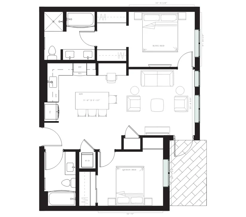 Navigator floorplan