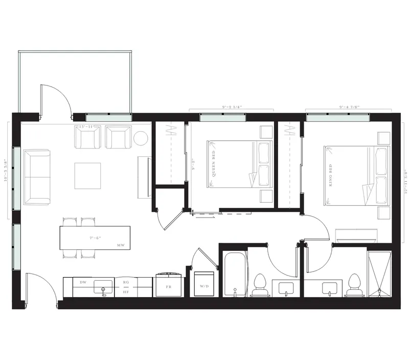 Homesteader floorplan