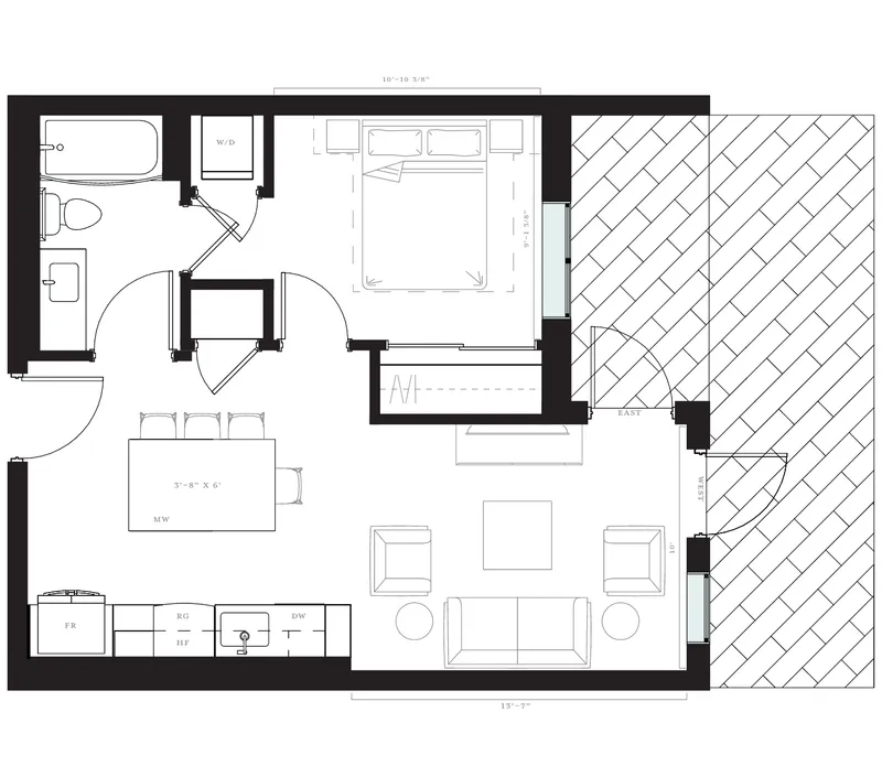 Archer floorplan