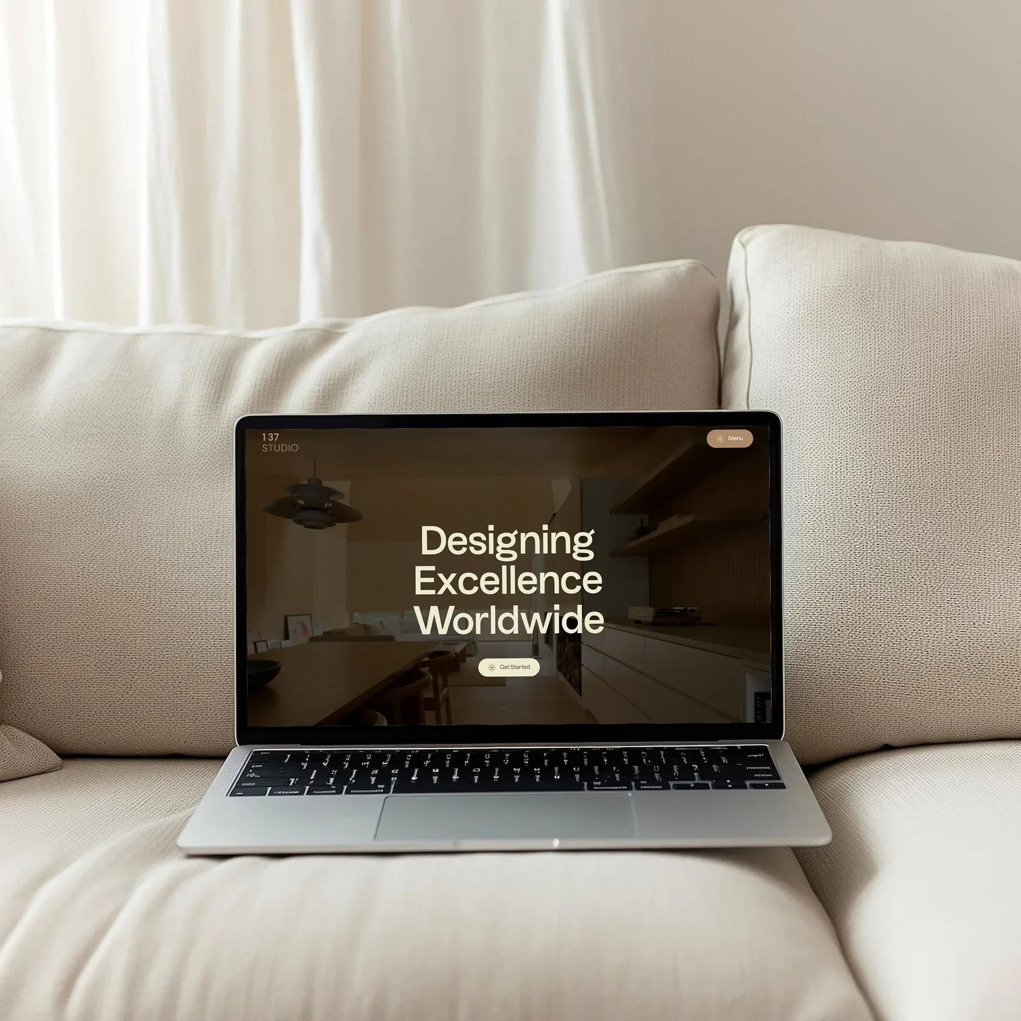 1:37 Design Dubai website detail