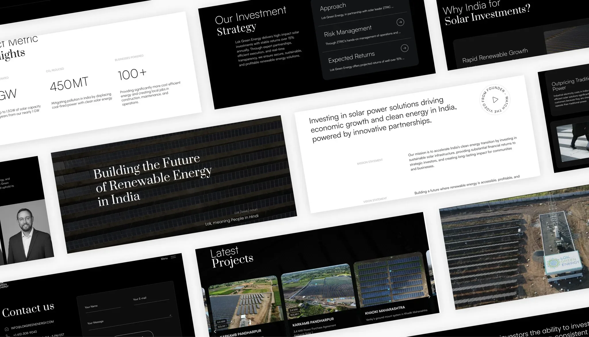 LOK Green Energy website