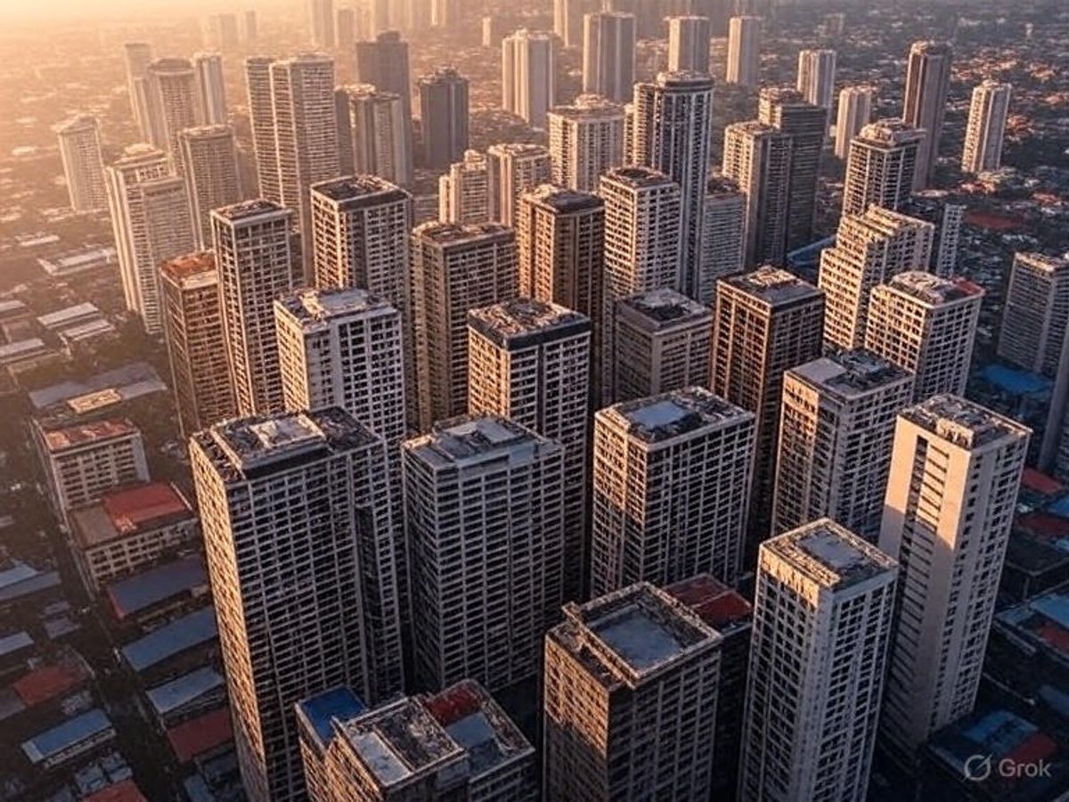 Philippines Condominium Oversupply Crisis Reaches Record Highs as Metro Manila Faces 8.2-Year Market Absorption Timeline