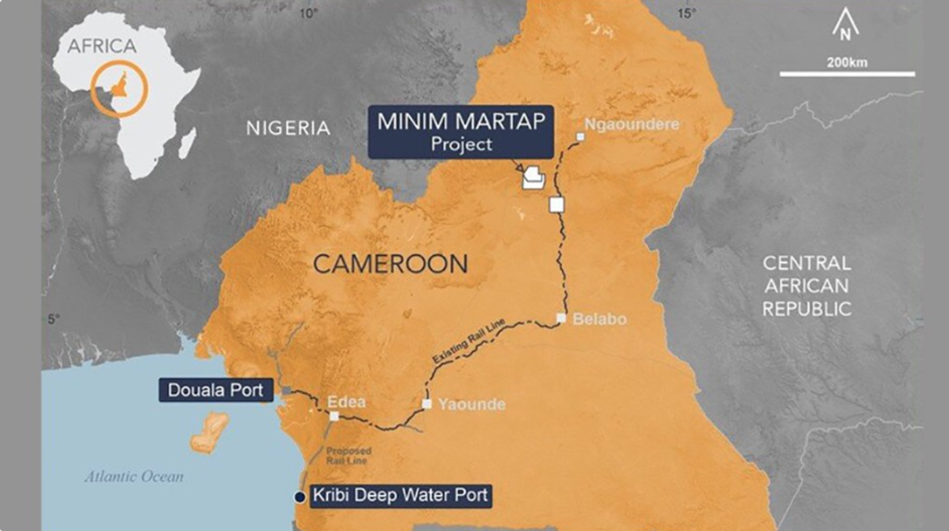 Canyon shores up rail, port influence for Cameroon project