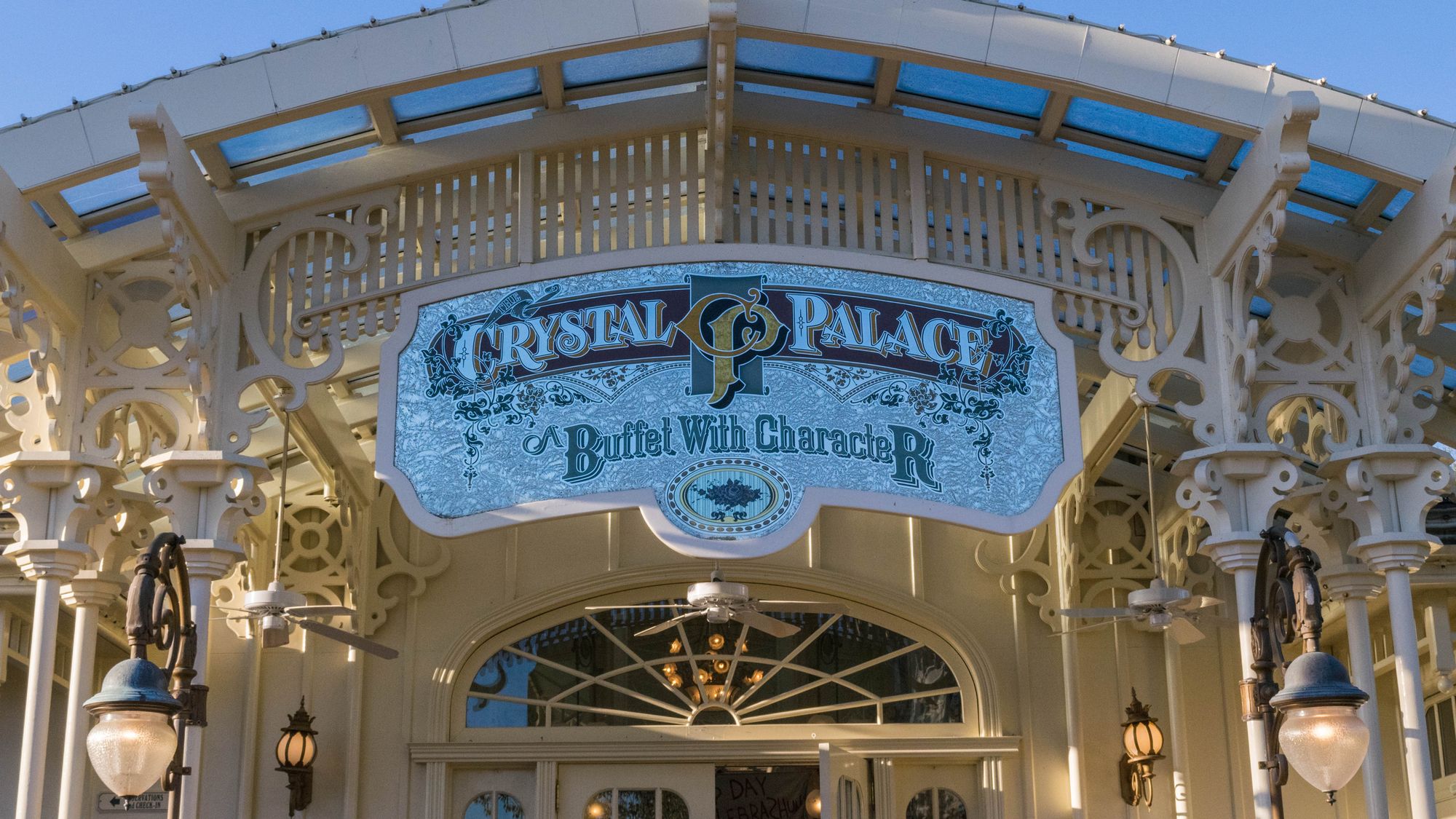 The Crystal Palace at Magic Kingdom Park