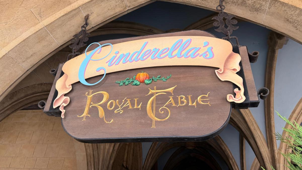 Cinderella's Royal Table at Magic Kingdom Park
