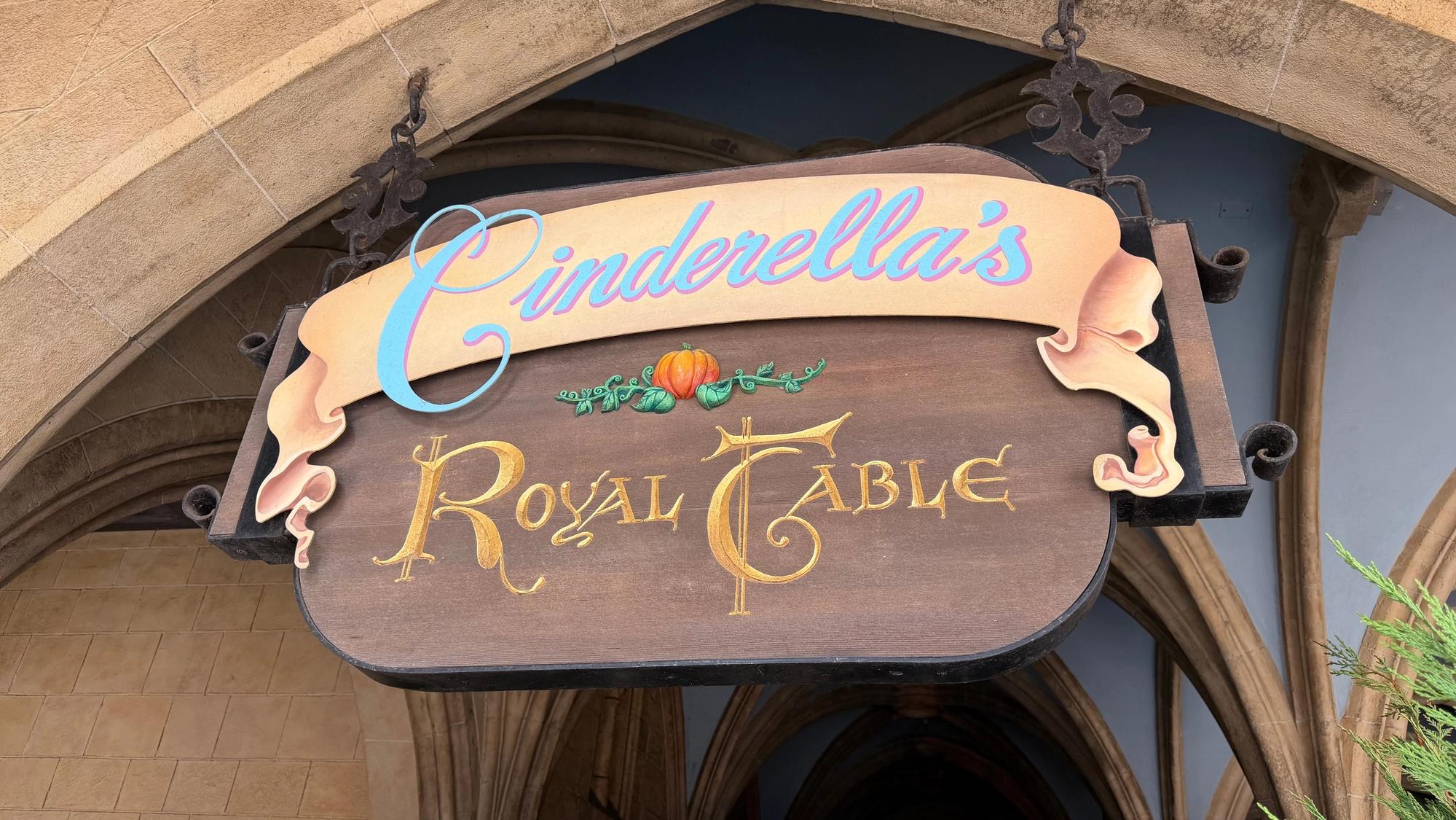Cinderella's Royal Table at Magic Kingdom Park