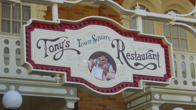 Tony’s Town Square Restaurant at Magic Kingdom Park