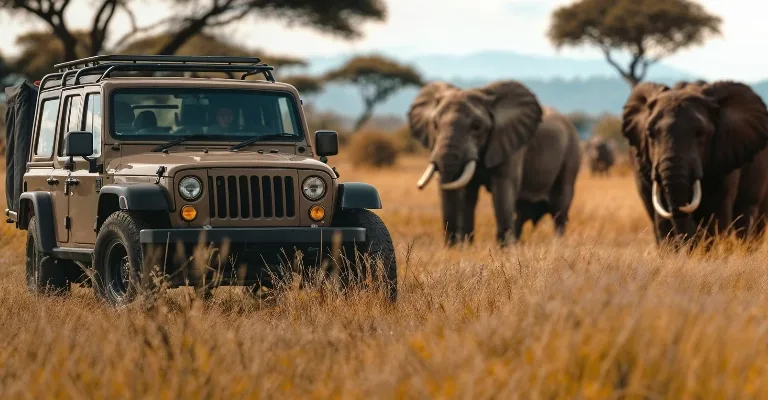 Wildlife safari experience in Kenya's Maasai Mara
