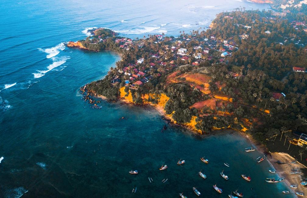 Sri Lanka travel destinations featuring cultural heritage sites, hill country, and coastal beaches