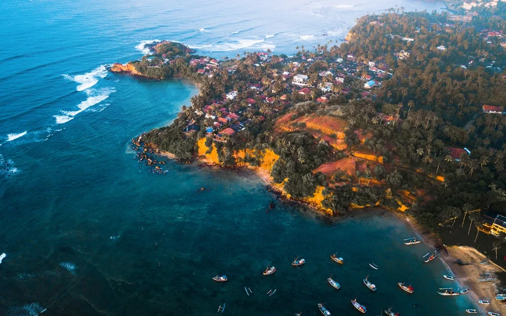 Sri Lanka travel destinations featuring cultural heritage sites, hill country, and coastal beaches