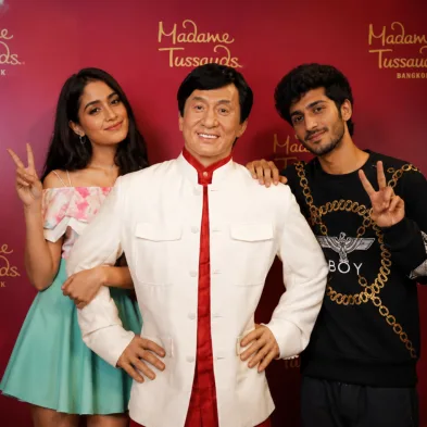Madame Tussauds Bangkok wax figure exhibits