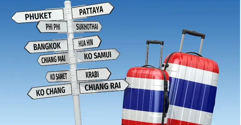 Thailand immigration and entry point