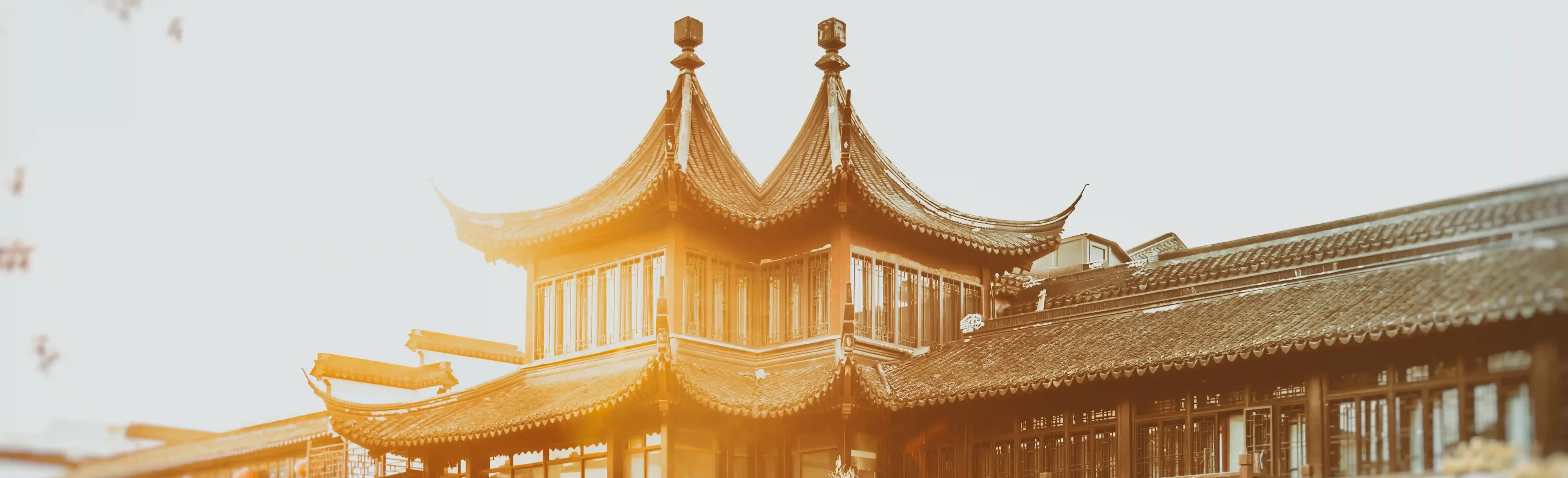 China city skyline with modern skyscrapers and cultural landmarks representing diverse travel experiences