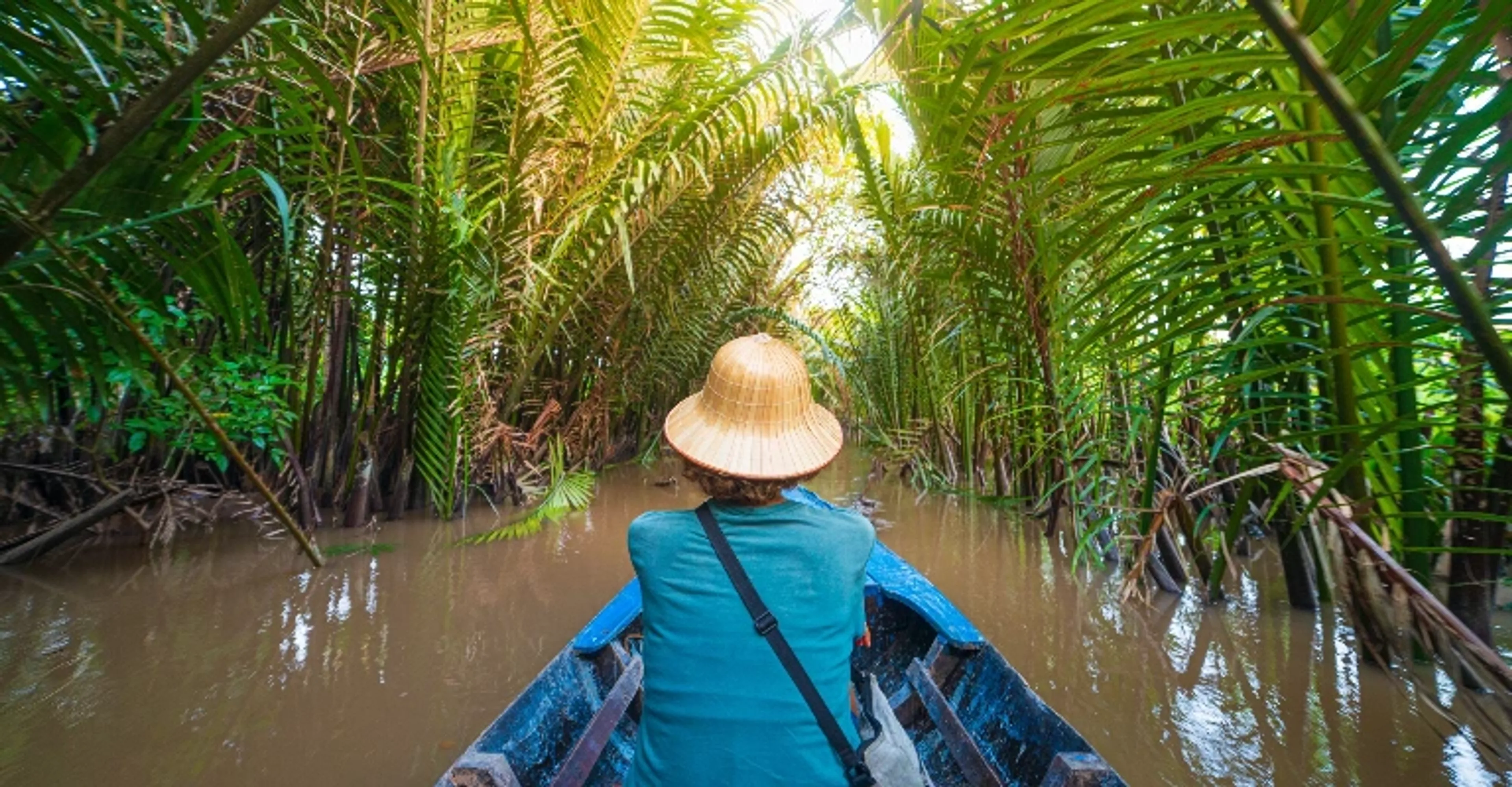 Mekong Delta floating market and river boat experience in Vietnam
