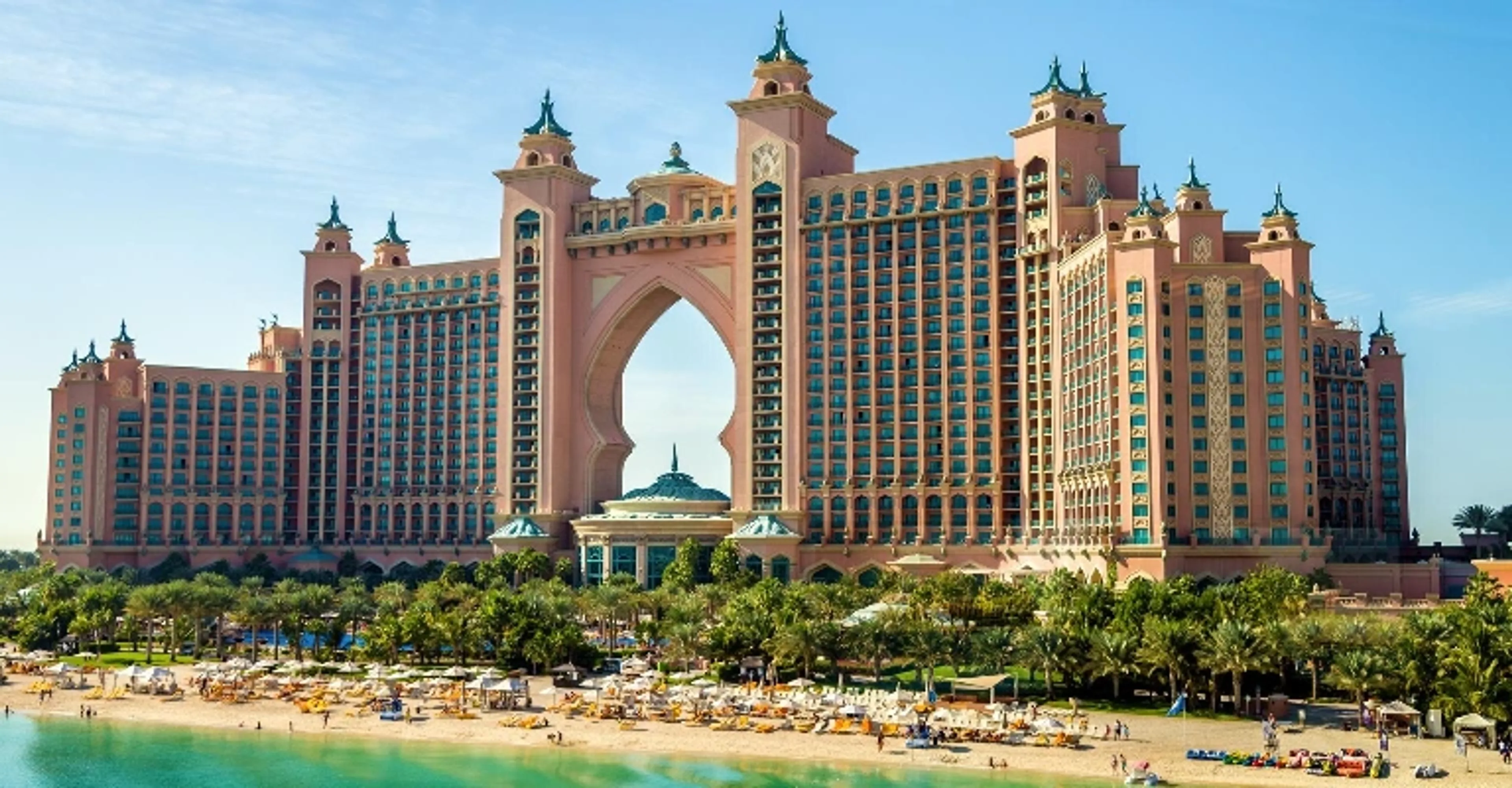 Atlantis, The Palm resort on Palm Jumeirah in Dubai