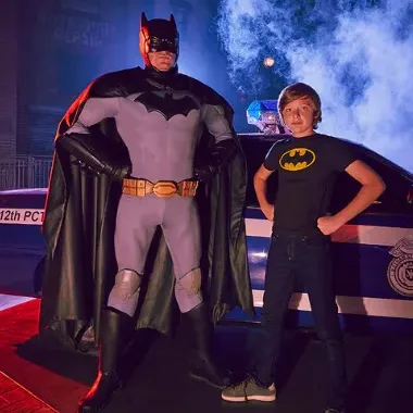 Warner Bros World Abu Dhabi indoor theme park with cartoon-themed attractions