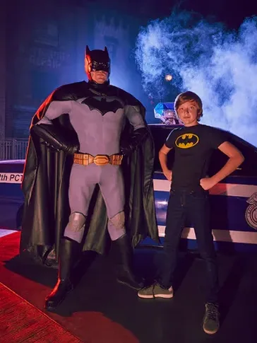 Warner Bros World Abu Dhabi indoor theme park with cartoon-themed attractions
