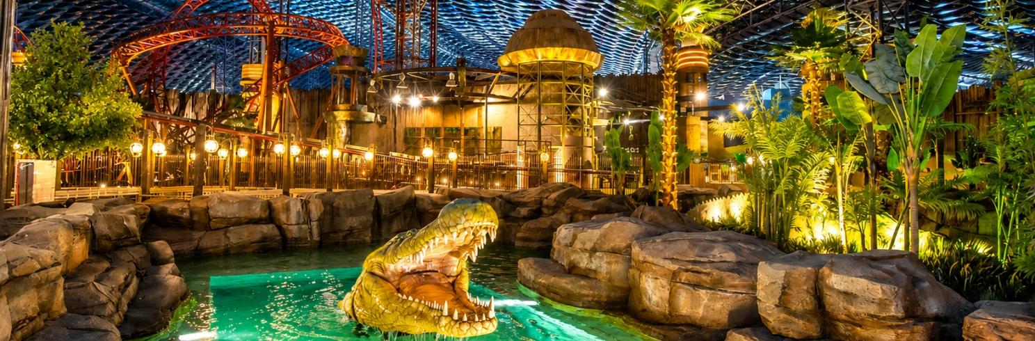Roller coasters and attractions at Dubai's top theme parks