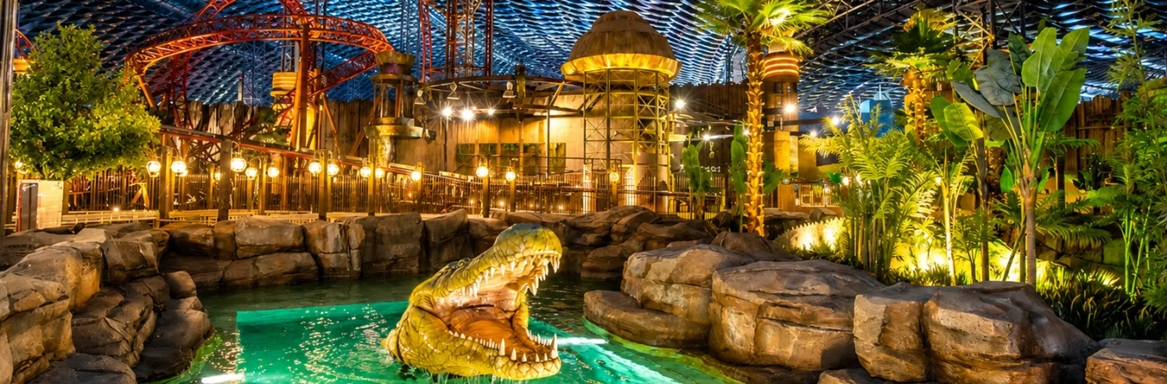 Roller coasters and attractions at Dubai's top theme parks