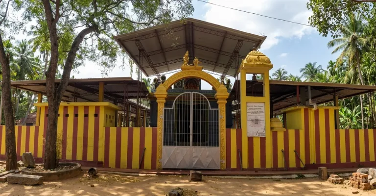 Manavari Temple in Sri Lanka, a sacred site on the 6-day Ramayana Trail