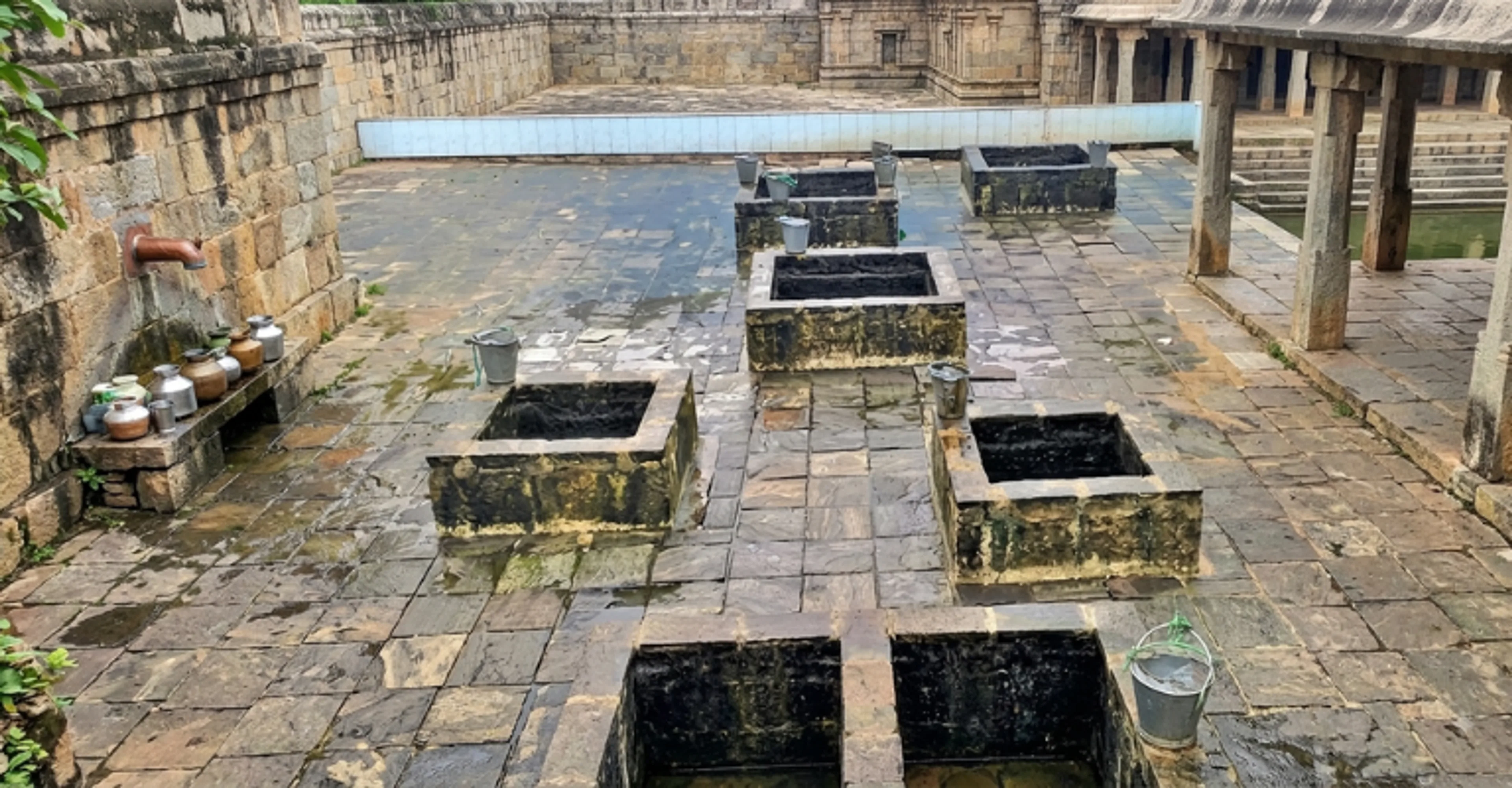 Kanniya Hot Water Springs in Sri Lanka, a sacred site on the 6-day Ramayana Trail