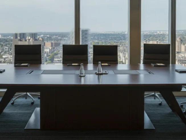 Corporate conference and meeting setup in Dubai
