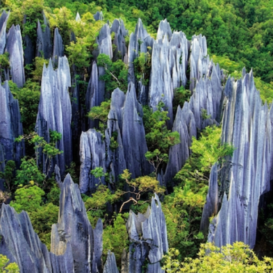 Private guided tour of the UNESCO-listed Stone Forest rock formations near Kunming China
