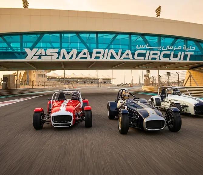 Go kart racing experience at Yas Marina Circuit Abu Dhabi