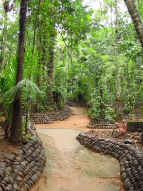 National Spice Garden in Kandy featuring Sri Lankan spices and herbal plants