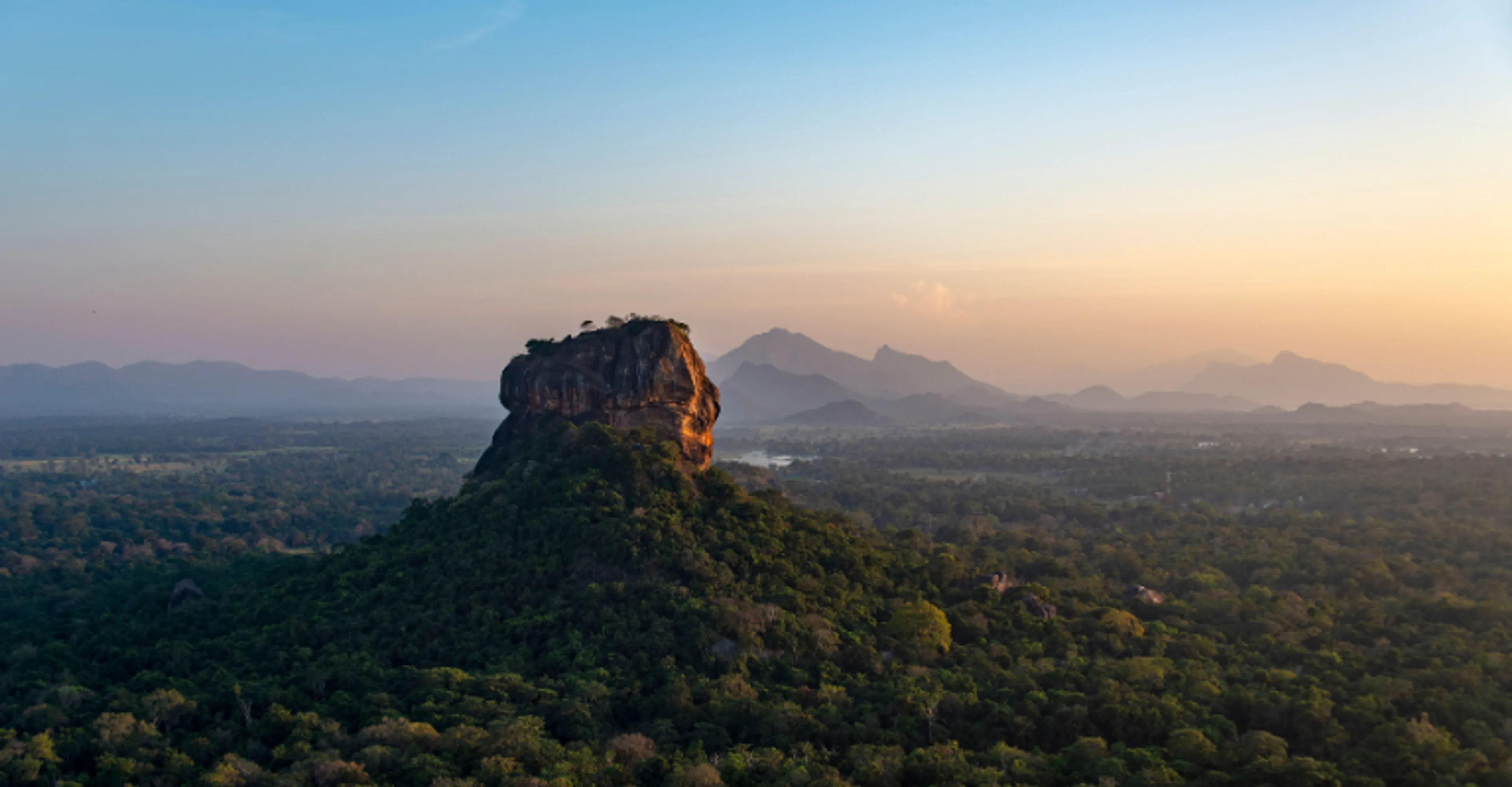 Sigiriya Lion Rock Fortress in Sri Lanka, a highlight of the 6-day Ramayana Trail