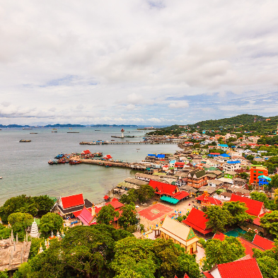 Nathon Town traditional port town in Koh Samui