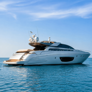Amanpuri private yacht sailing the Andaman Sea near Phuket, Thailand