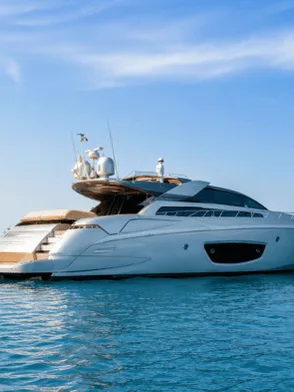 Amanpuri private yacht sailing the Andaman Sea near Phuket, Thailand