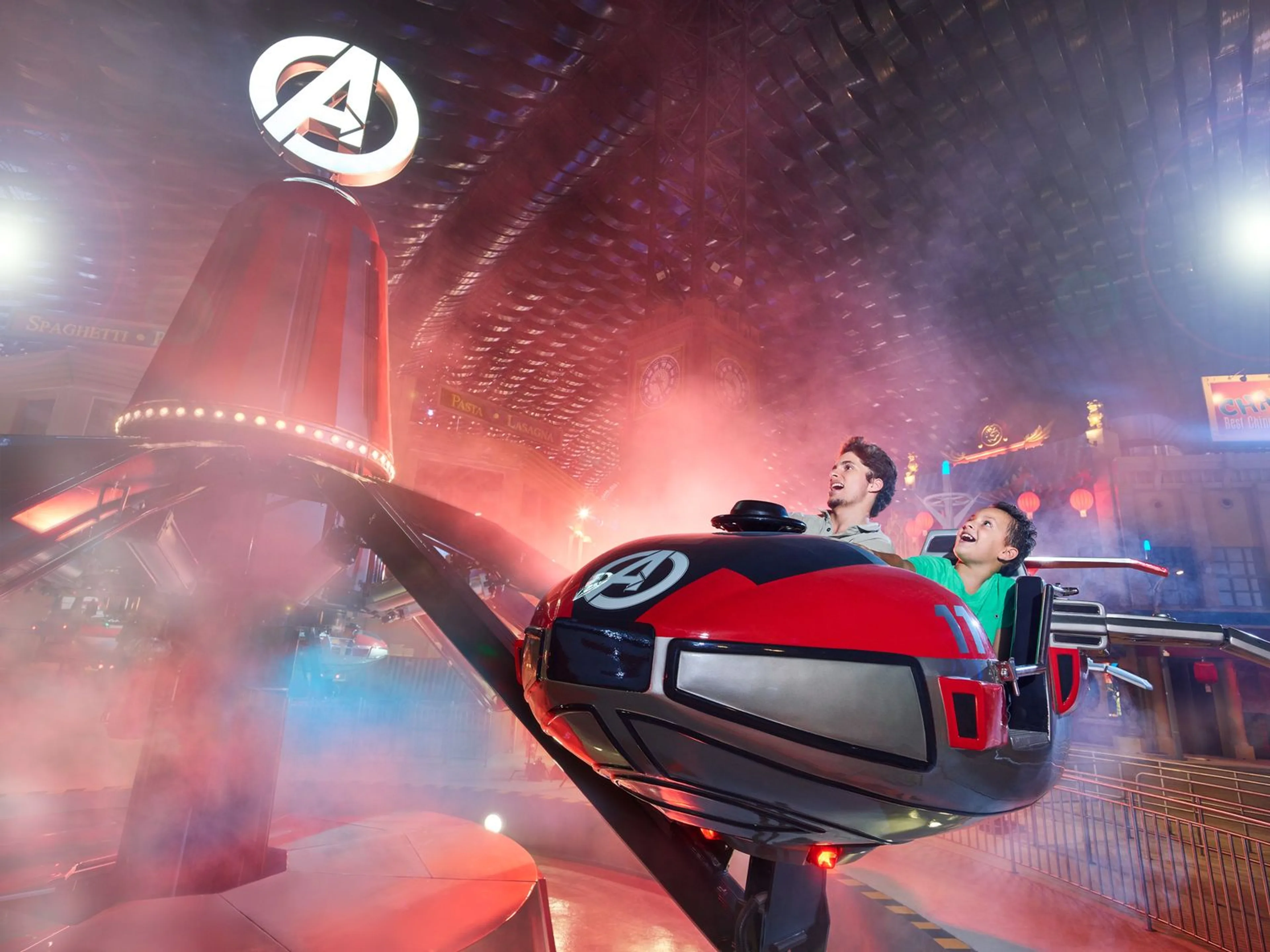 IMG Worlds of Adventure indoor theme park in Dubai