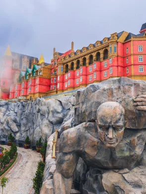 Bana Hills in Danang with mountain views, gardens, and cable car rides