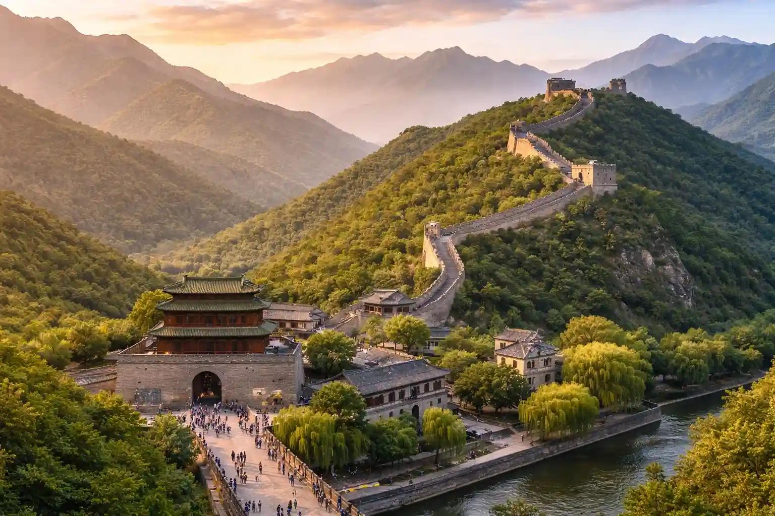 Aerial coastal view with boats, featured on the China's Great Cities Tour homepage card