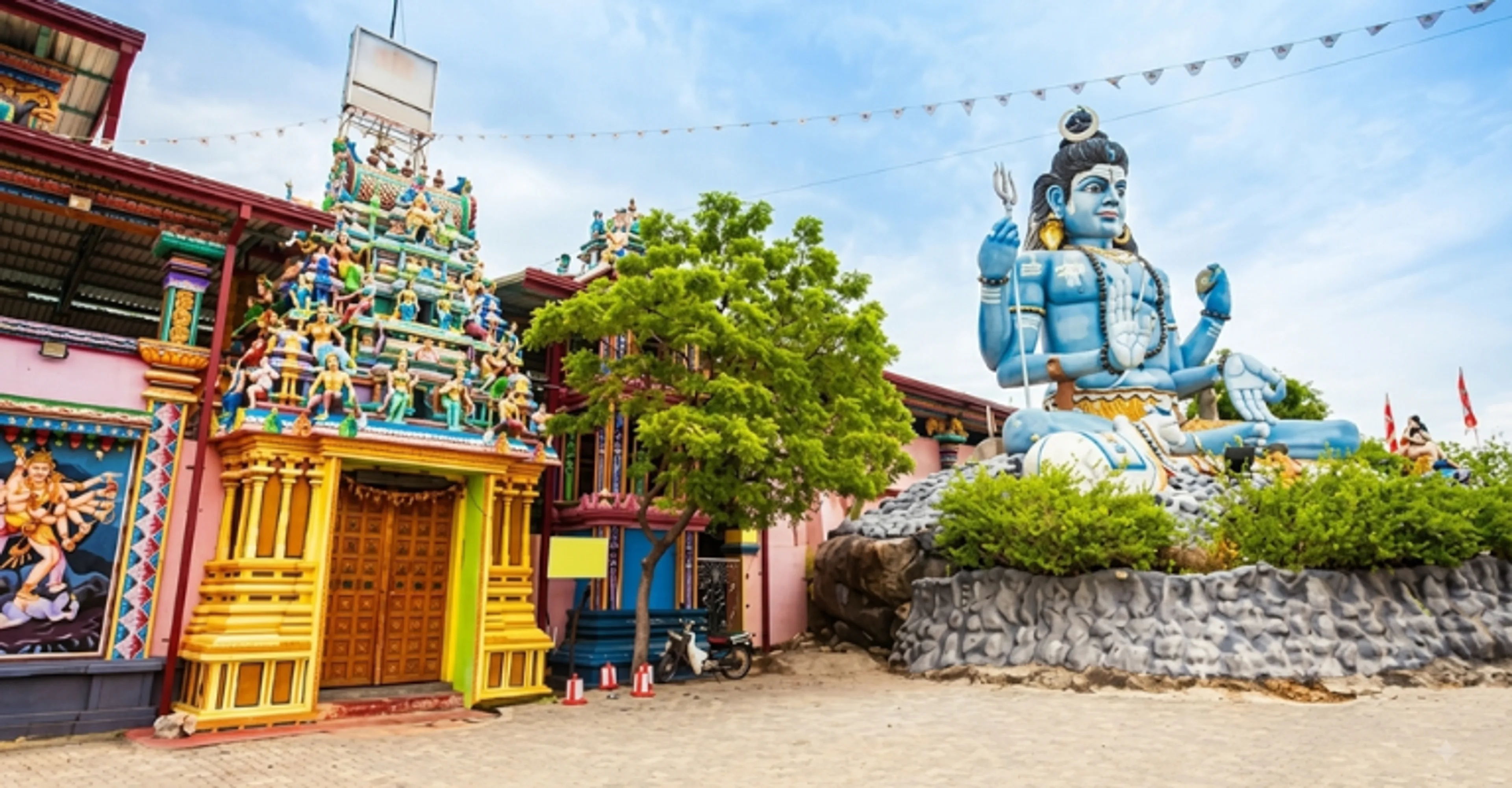 Koneswaram Temple in Trincomalee, Sri Lanka, on the 6-day Ramayana Trail