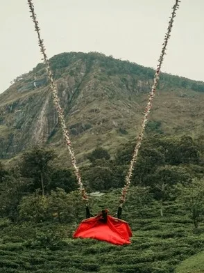 Ella Swing with panoramic mountain and valley views