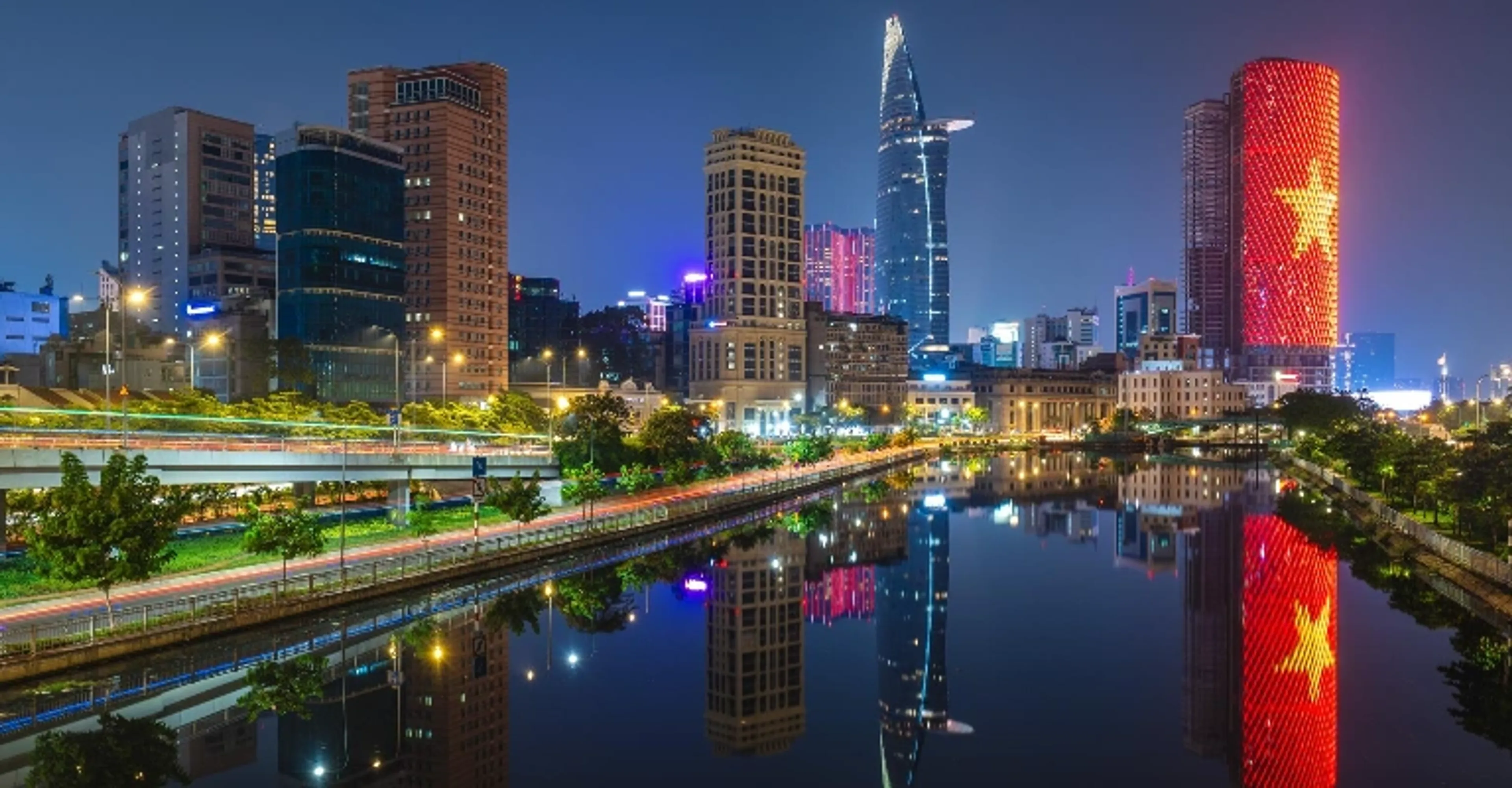 Ho Chi Minh City skyline and vibrant urban attractions in Vietnam