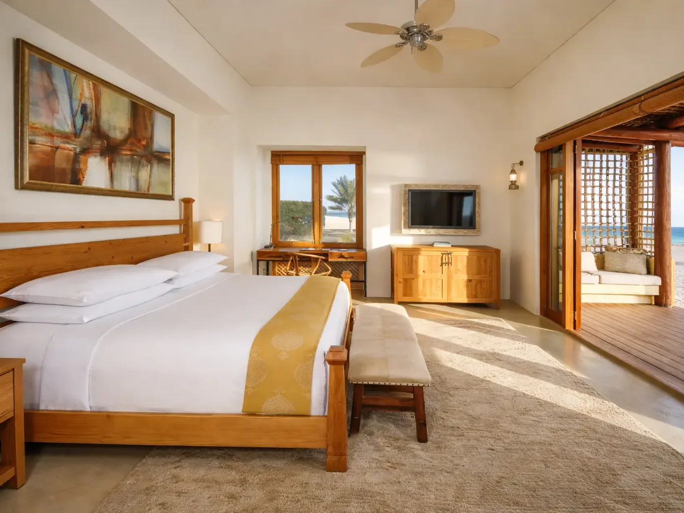 Luxury hotel accommodation prepared for destination wedding guests in the UAE