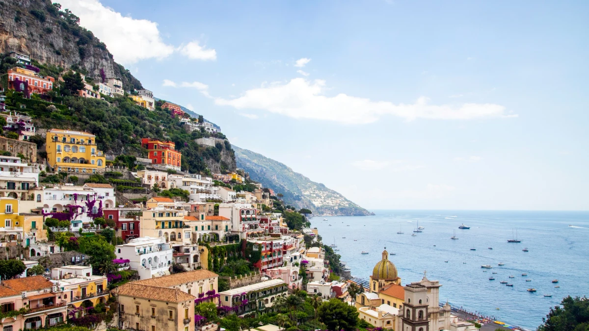 Beautiful day in Positano. Photo by Sander Crombach