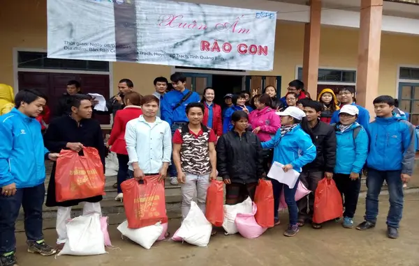 Chương trình " Xuân ấm Rào Con" ở xã Sơn Trạch, huyện Bố Trạch, tỉnh Quảng Bình