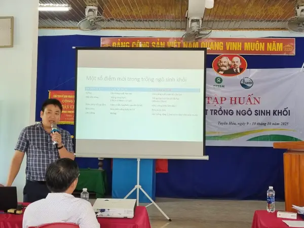Tập huấn kỹ thuật trồng ngô sinh khối — ảnh 14