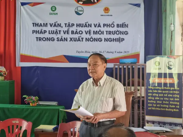 Tham vấn tập huấn về PL BVMT - Tuyên Hóa — ảnh 28